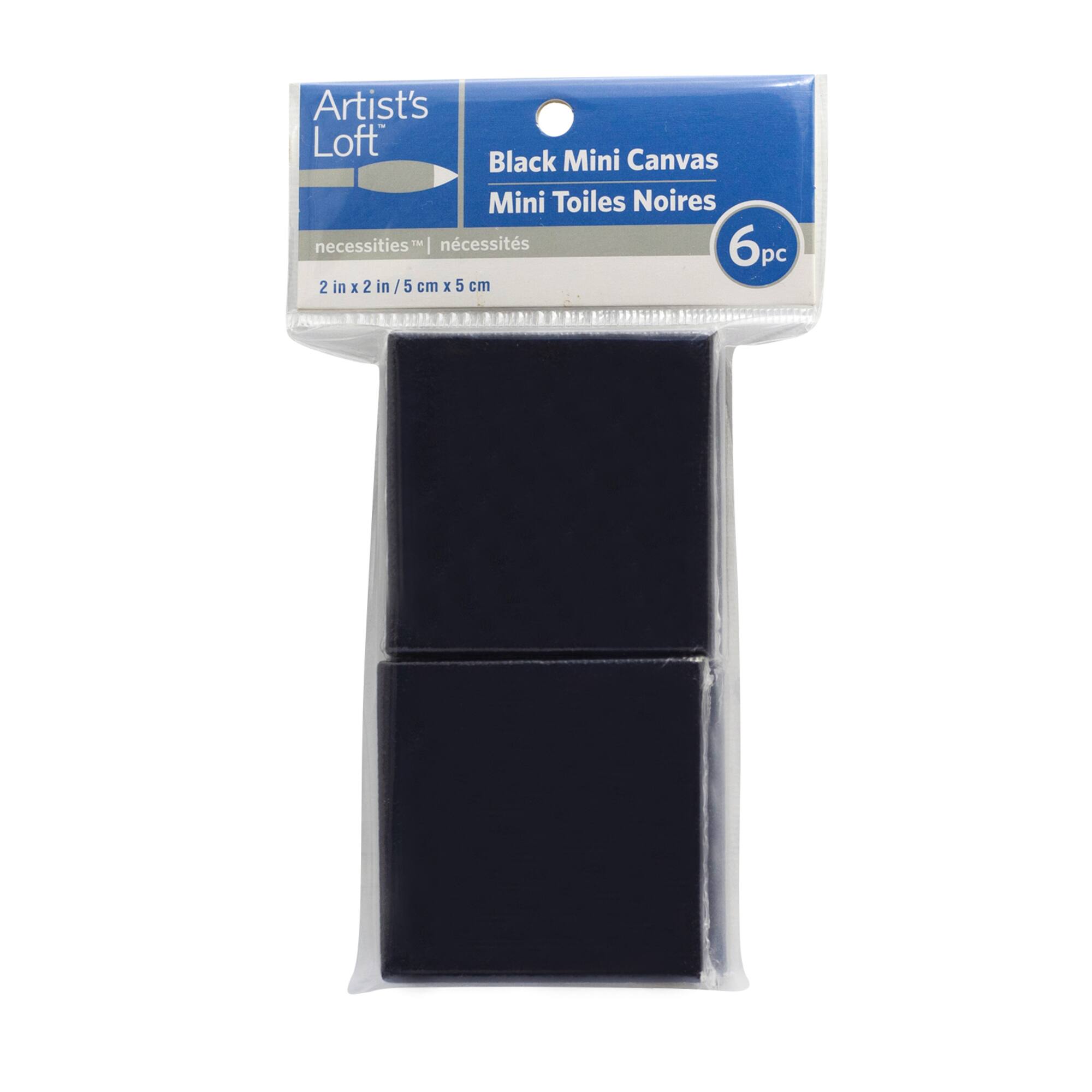 6 Pack 2" x 2" Mini Canvas by Artist's Loft™ Necessities